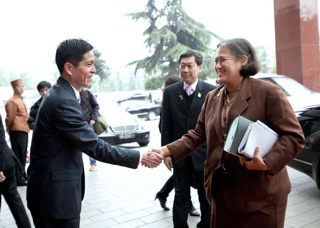 Si Chuan Jin Jiang Hotel Chengdu Restaurante foto